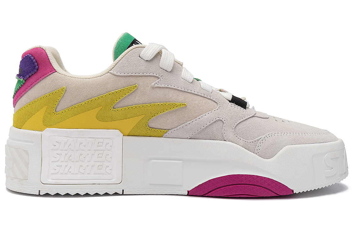 STARTER Low Top 'Grey Yellow Patchwork' 圖 2