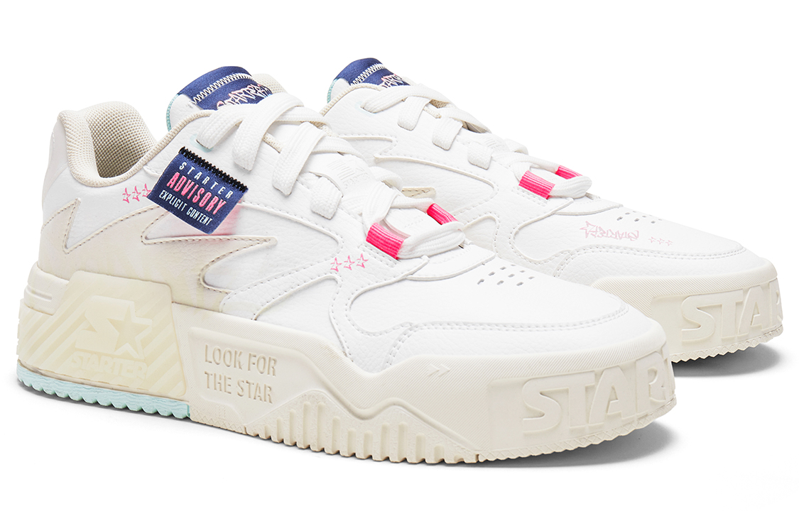 Lookbook STARTER 低帮‘白色休闲款’ STI1S6001M-WH01