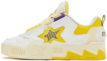 STARTER Low Top 'White Yellow Patchwork' STH3S6006M-WH17 STARTER Low Top 'White Yellow Patchwork' STH3S6006M-WH17
