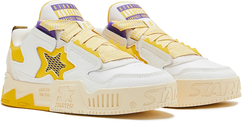 STARTER Sepatu Rendah 'Putih Kuning Patchwork' STH3S6006M-WH17 Lookbook STARTER Sepatu Rendah 'Putih Kuning Patchwork' STH3S6006M-WH17