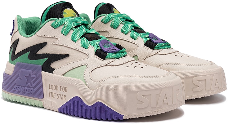 STARTER MASK x 'The Mask Vol. Street Wave Retro Purple Low-Top' STG2S6099M-CL01 Lookbook STARTER MASK x 'The Mask Vol. Street Wave Retro Purple Low-Top' STG2S6099M-CL01