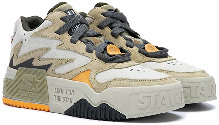 STARTER Mi-Montante ''Gris Clair Vert'' STF4S2018M-GR12 Lookbook STARTER Mi-Montante ''Gris Clair Vert'' STF4S2018M-GR12