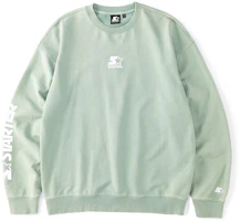 STARTER Minimalist 3M Reflective Logo Pullover Sweatshirt Unisex Light Green STH3C1217M STARTER Minimalist 3M Reflective Logo Pullover Sweatshirt Unisex Light Green STH3C1217M