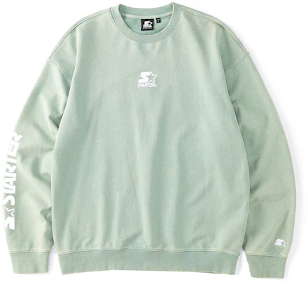 STARTER Minimalist 3M Reflective Logo Pullover Sweatshirt Unisex Light Green STH3C1217M Buy STARTER Minimalist 3M Reflective Logo Pullover Sweatshirt Unisex Light Green STH3C1217M