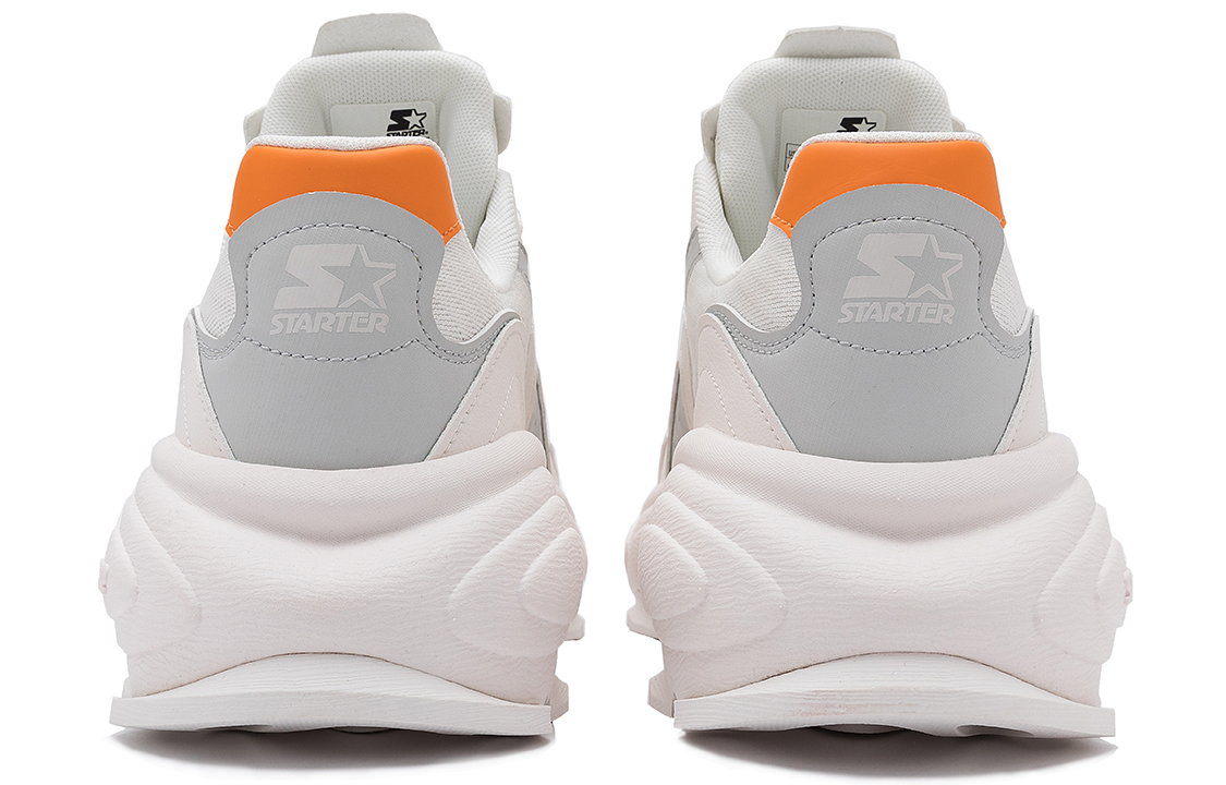 STARTER Orange-White 'Rock Layer Series Retro Street Thick-Soled Low-Top Casual Dad Shoes' 圖 5