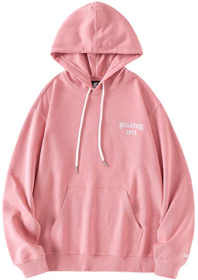 STARTER Pink Hoodie with Back Logo and Embroidered Towel Stitch – Unisex STG4C0802M-PK03 Buy STARTER Pink Hoodie with Back Logo and Embroidered Towel Stitch – Unisex STG4C0802M-PK03