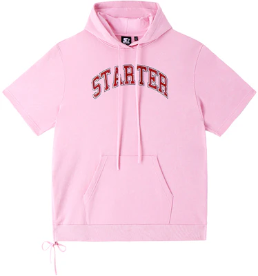 STARTER Pink Oversized Logo Print Hoodie T-Shirt Unisex Casual Wear SA42HD001F Buy STARTER Pink Oversized Logo Print Hoodie T-Shirt Unisex Casual Wear SA42HD001F