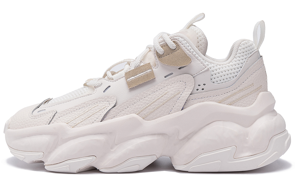 STARTER Pure White 'Layered Series Breathable Platform Dad Shoe' STG2S2008-WH01