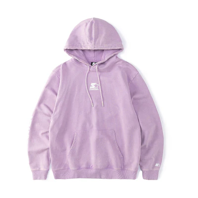 STARTER Purple Cotton Pullover Hoodie STH3C0811M