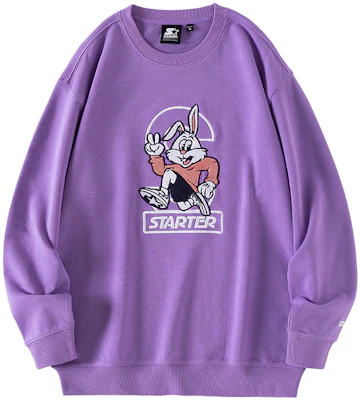 Sudadera Unisex Morada con Logo STARTER Rabbit Bordado. STG4C1202F-PU02 Buy Sudadera Unisex Morada con Logo STARTER Rabbit Bordado. STG4C1202F-PU02