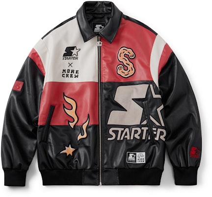 STARTER Jaket Unisex Rabbit Series Patchwork Logo Hitam STI1C1099M-BK01 Order STARTER Jaket Unisex Rabbit Series Patchwork Logo Hitam STI1C1099M-BK01