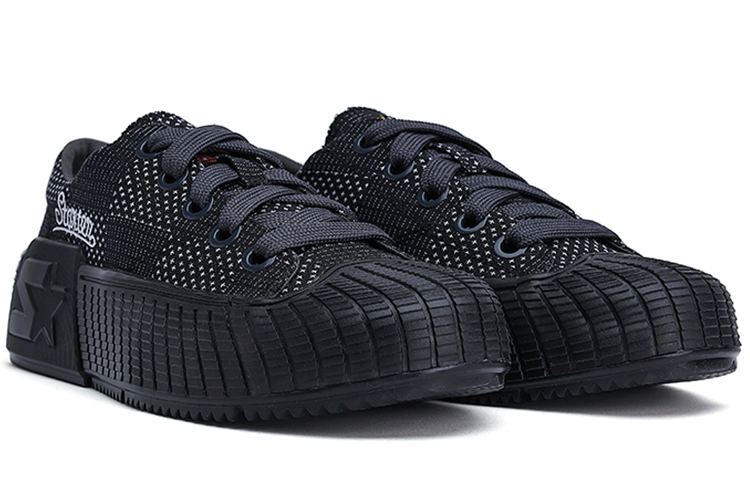 STARTER Retro Chunky 'Black White Checkered Mesh with White Side Woven Logo' 圖 2
