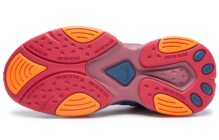 STARTER Retro Dad Shoes 'Red Colorblock' 圖 4