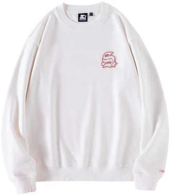 Sudadera Unisex Blanca STARTER Retro Logo Bordado Básico Crewneck STG4C1203M-WH01 Buy Sudadera Unisex Blanca STARTER Retro Logo Bordado Básico Crewneck STG4C1203M-WH01