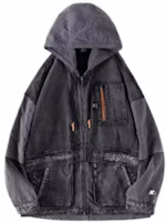 STARTER Retro Loose Fit Hooded Jacket for Men STG3C5905M STARTER Retro Loose Fit Hooded Jacket for Men STG3C5905M