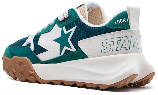 STARTER Retro Low ''Verde Scuro'' SF33RN004M-GND Details for STARTER Retro Low ''Verde Scuro'' SF33RN004M-GND
