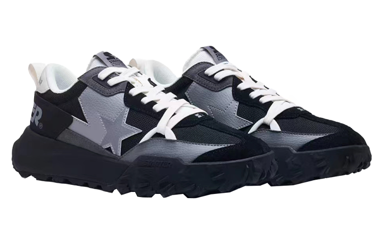 Lookbook STARTER Retro Low 'Street Black' - Kasut Retro Rendah 'Street Black' SF33RN004M-BKS