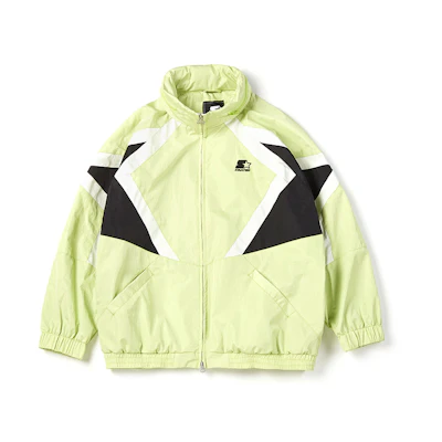 STARTER Retro Outdoor Star Patchwork Jacket Unisex - Light Green SA41WJ003U