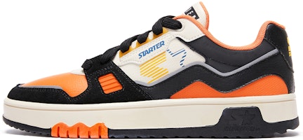 STARTER Retro Patchwork Skate 'Black Orange White' STH4S6011M-CL01 STARTER Retro Patchwork Skate 'Black Orange White' STH4S6011M-CL01