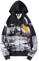 STARTER Retro Planet Print Casual Hoodie Unisex - Gray STF4C0834M STARTER Retro Planet Print Casual Hoodie Unisex - Gray STF4C0834M