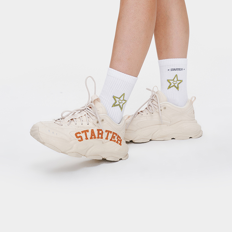 STARTER Retro Print Casual Chunky Sneaker 'Grey' 圖 8