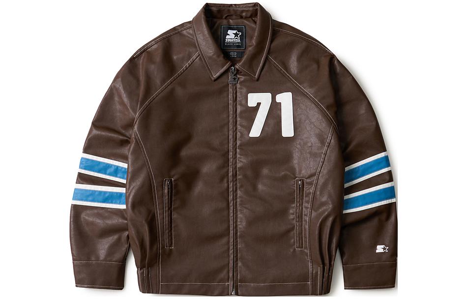 STARTER Retro Vintage Loose Fit Varsity Jacket Unisex Sportswear. SA34WJ003U