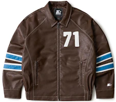 Order STARTER Retro Vintage Loose Fit Varsity Jacket Unisex Sportswear. SA34WJ003U