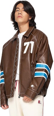 스타터 레트로 빈티지 루즈핏 바시티 재킷 유니섹스 스포츠웨어. SA34WJ003U Shop 스타터 레트로 빈티지 루즈핏 바시티 재킷 유니섹스 스포츠웨어. SA34WJ003U