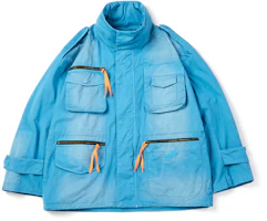 STARTER Retro Vintage Multi-Pocket Loose Jacket Unisex Blue SA41WJ006U STARTER Retro Vintage Multi-Pocket Loose Jacket Unisex Blue SA41WJ006U