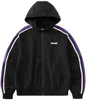 STARTER SS23 Logo Zip-Up Loose Fit Hoodie Jacket Unisex Black STDI2C1007M-BK01 STARTER SS23 Logo Zip-Up Loose Fit Hoodie Jacket Unisex Black STDI2C1007M-BK01