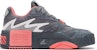 STARTER Staple x Hitam Kelabu 'Wave VOL Series Retro Kasut Low-Top Santai'. STH4S6099-BK12