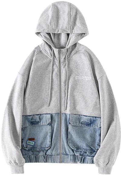 starter-stylish-loose-fit-short-hooded-jacket-unisex-light-grey-sth-1-c5909-tk