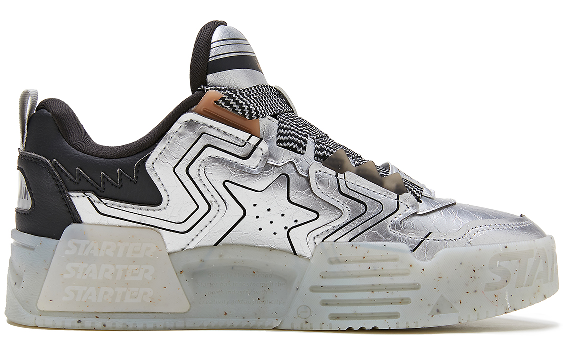 STARTER The Mandalorian VOL Low Top 'Silver' 'Retro Star' 圖 2