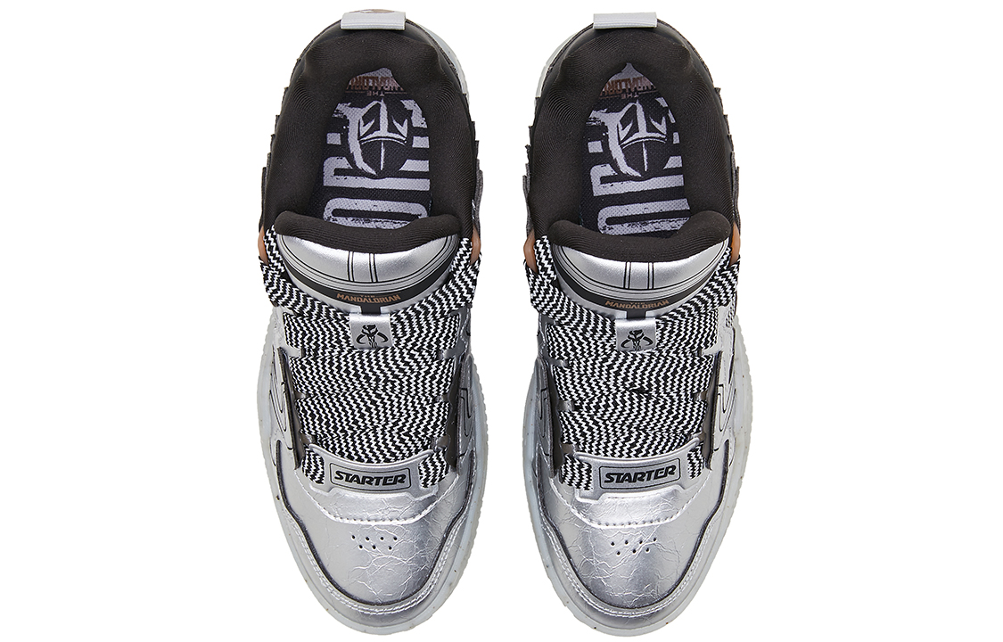 STARTER The Mandalorian VOL Low Top 'Silver' 'Retro Star' 圖 4