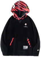 STARTER Tiger Year Hoodie Black Unisex - Tiger Stripe Patch Design STH1C0899M-BK01 STARTER Tiger Year Hoodie Black Unisex - Tiger Stripe Patch Design STH1C0899M-BK01