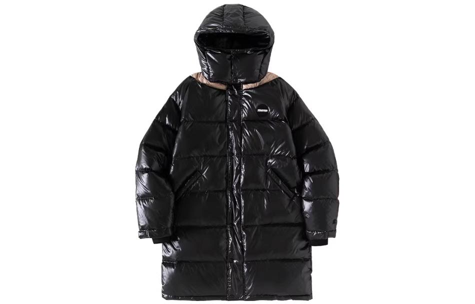 Order STARTER Unisex Jaket Hitam Hoodie Mid-Length Hangat dan Serbaguna. STG4C4703M