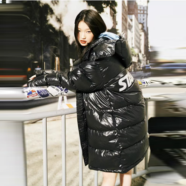 Purchase STARTER Unisex Jaket Hitam Hoodie Mid-Length Hangat dan Serbaguna. STG4C4703M