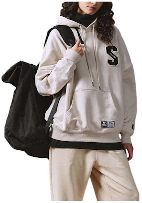 STARTER Unisex Letter Print Pullover Hoodie Sweatshirt STH4C0810-287098 Buy STARTER Unisex Letter Print Pullover Hoodie Sweatshirt STH4C0810-287098