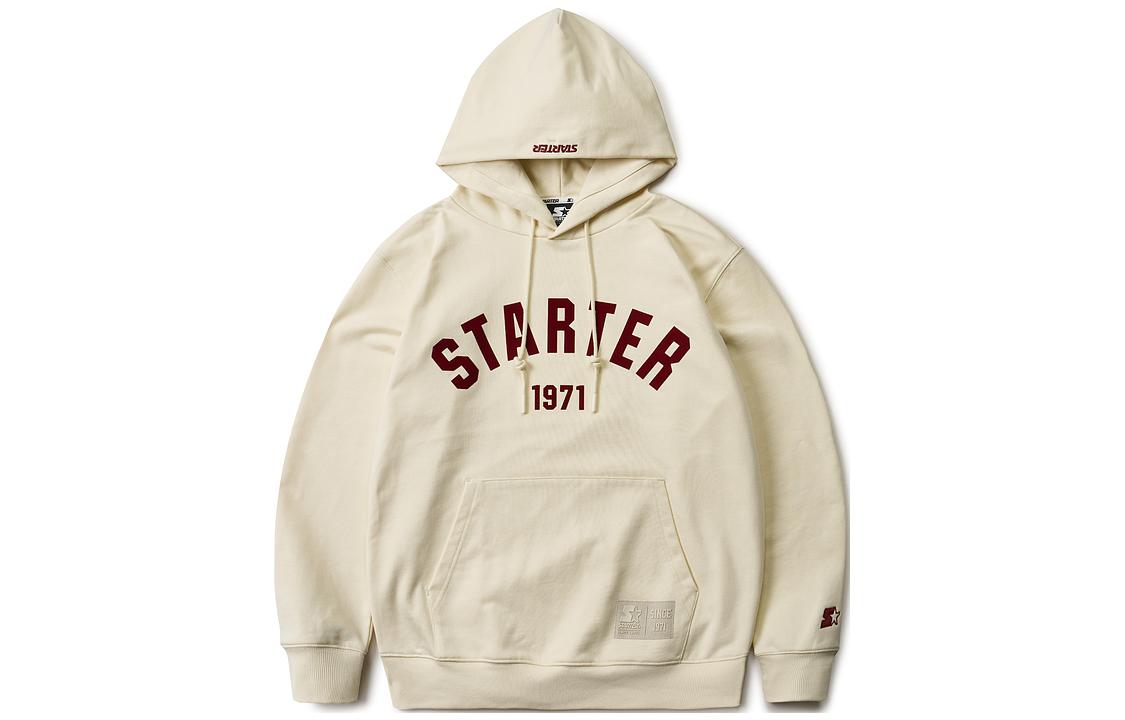 STARTER Unisex Pullover Hoodie with American Street Letter Print SA33HD001U-274462