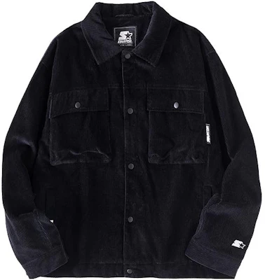 STARTER Unisex Solid Color Pocket Design Jacket STG3C1013M Buy STARTER Unisex Solid Color Pocket Design Jacket STG3C1013M