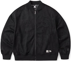 STARTER Unisex Solid Color Zip-Up Jacket Black STI1C1013M STARTER Unisex Solid Color Zip-Up Jacket Black STI1C1013M