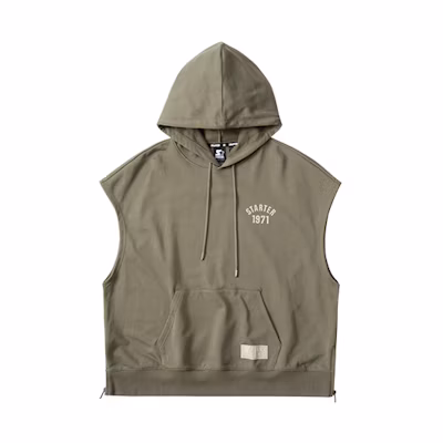 STARTER Unisex Trendy Sleeveless Hoodie with Hood SA33TK001U