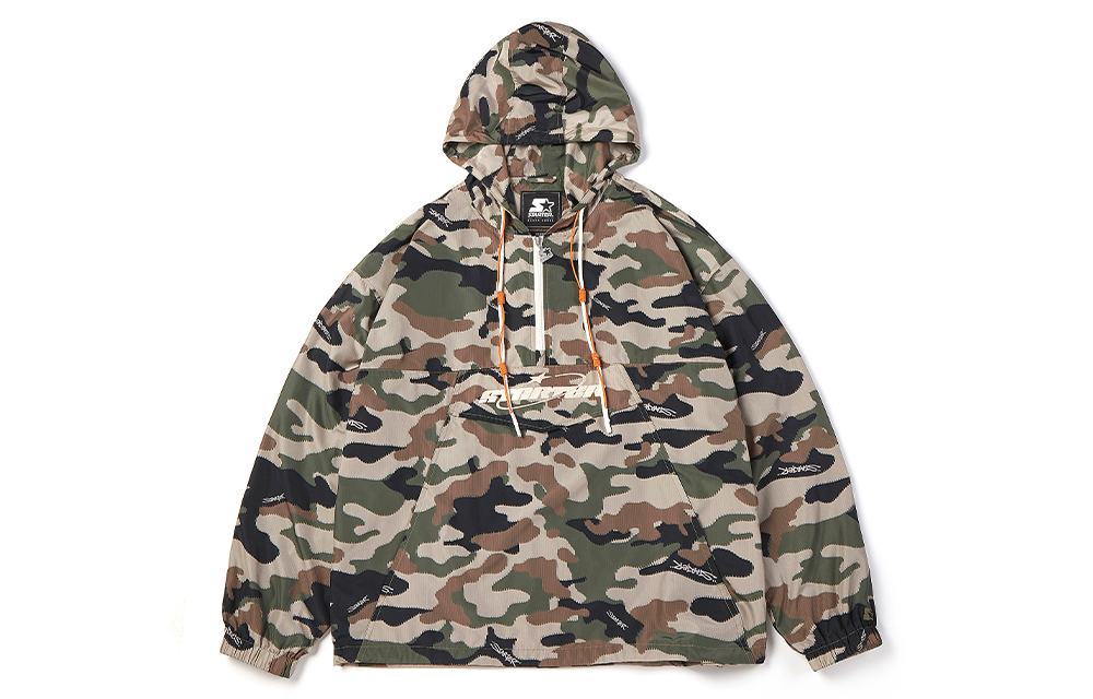 STARTER Vintage American Handwoven Camouflage Loose Fit Jacket-Unisex SA41WJ001U