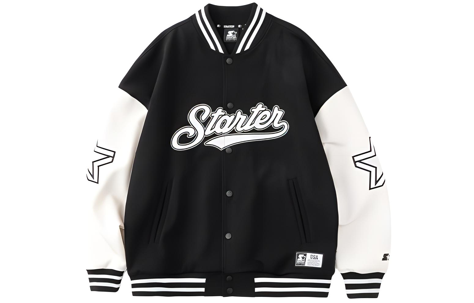 STARTER Vintage Oversized Casual Jacket Unisex Retro Style STH3C2204_2