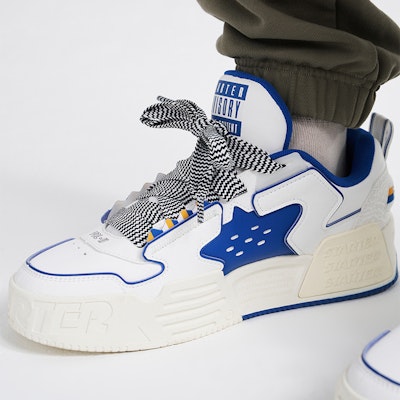 STARTER Vol.2 'Dopamine Contrast Burst Pattern Blue and White' SF33V2002M-BLD Sizing STARTER Vol.2 'Dopamine Contrast Burst Pattern Blue and White' SF33V2002M-BLD