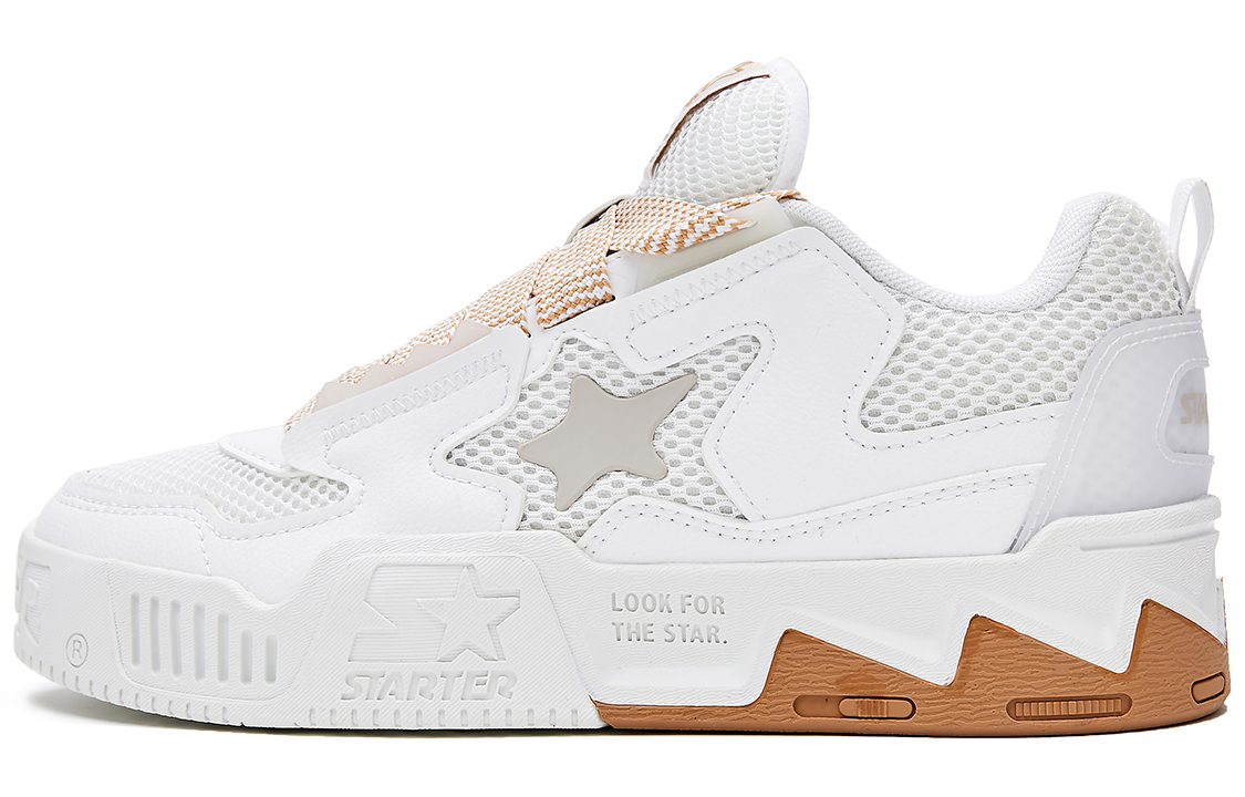 STARTER Vol 2 Low Top Skateboard Shoes 'White' 'Wave Star' STH2S6002M-WT01