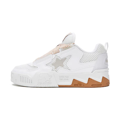 STARTER Vol 2 Low Top Skateboard Shoes 'White' 'Wave Star'