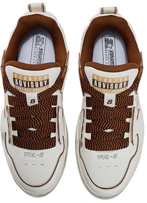 STARTER VOL2 面包星星鞋 多巴胺撞色爆裂紋 復古增高低筒厚底板鞋 男款 粉棕 Purchase STARTER VOL2 面包星星鞋 多巴胺撞色爆裂紋 復古增高低筒厚底板鞋 男款 粉棕