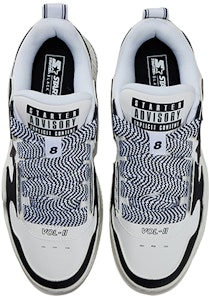 STARTER VOL2 面包星星鞋 撞色爆裂紋 復古增高低幫厚底板鞋 男款 黑白熊貓色 Purchase STARTER VOL2 面包星星鞋 撞色爆裂紋 復古增高低幫厚底板鞋 男款 黑白熊貓色