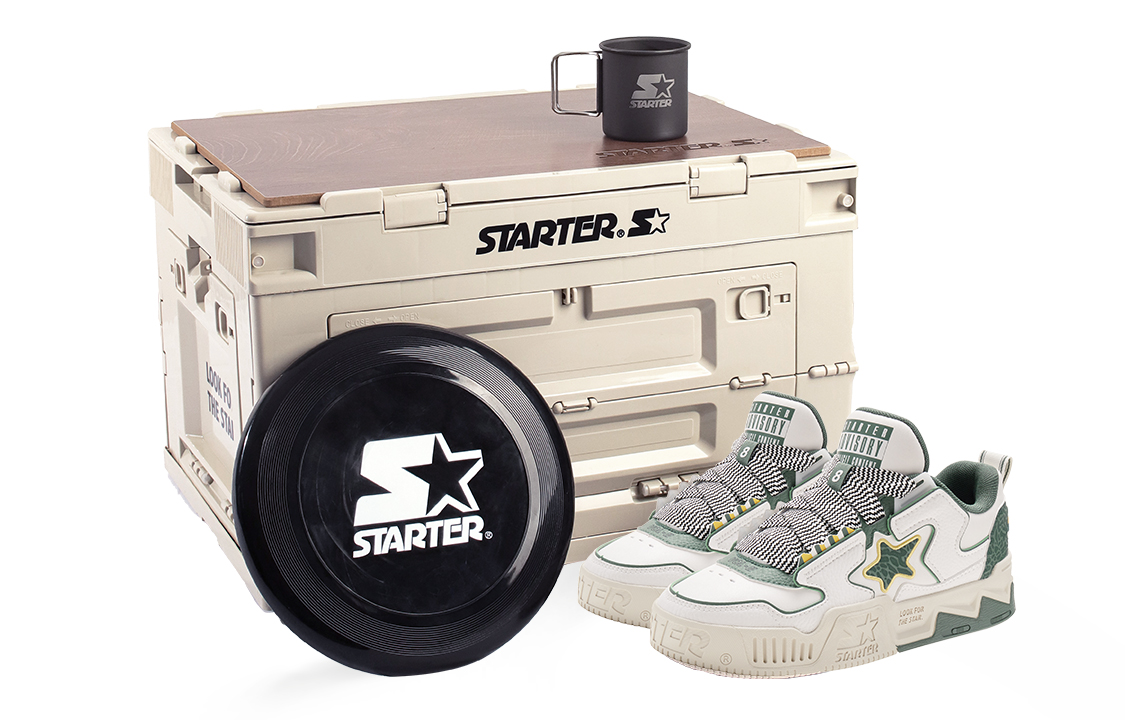 STARTER Vol. 2 Low LTD Edition 'Turtle Starburst White Green'